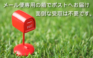 長命草(ボタンボウフウ)、桑の葉、大麦若葉配合潤命青汁、喜界島産白ごまはメール便でポスト投函させていただきます。