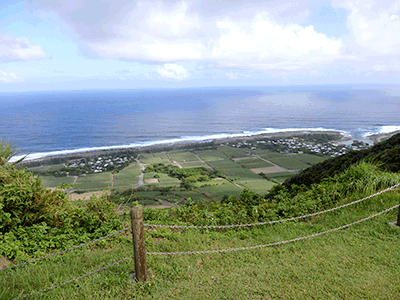 奄美群島国立公園の一部　喜界島　百之台